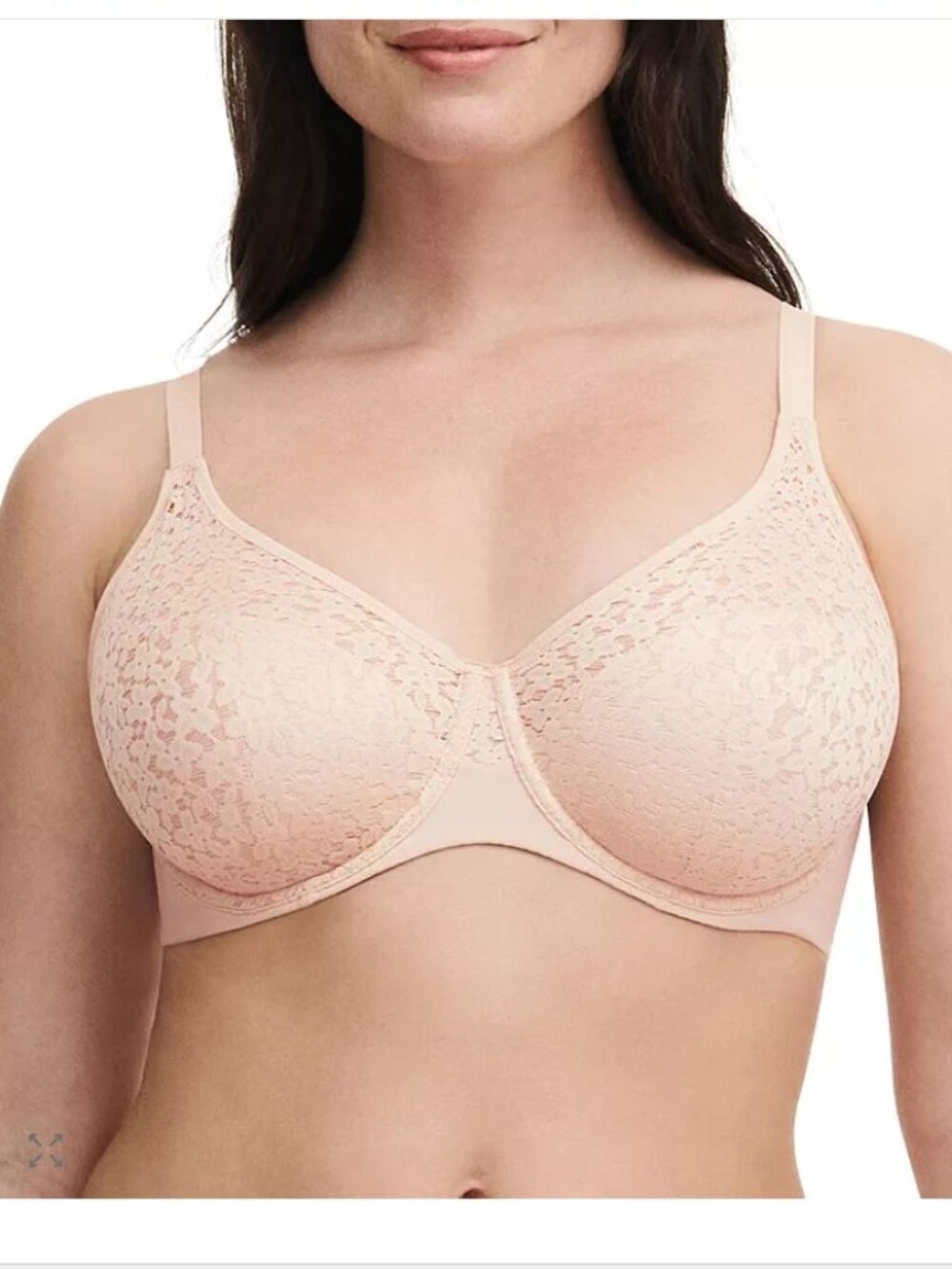Chantelle Norah Comfort Underwire Bra Nude Blush, 32DDDD
